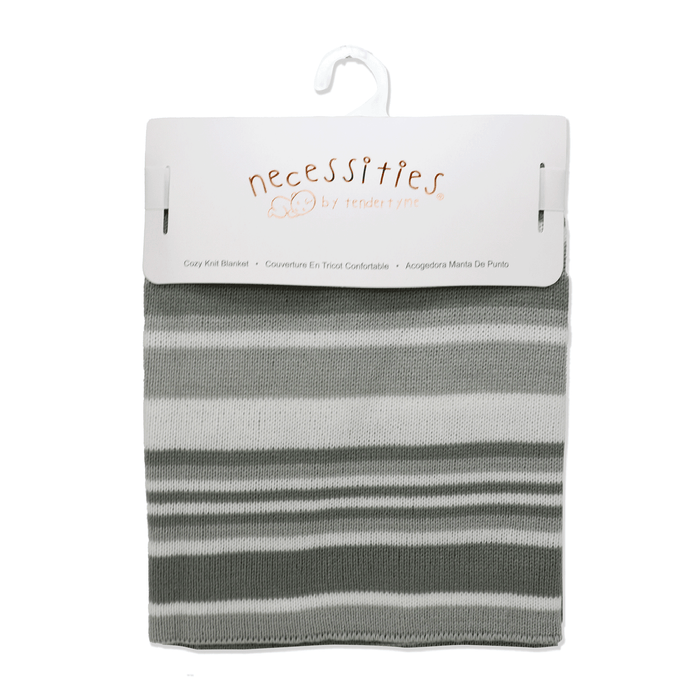Necessities By Tendertyme - Necessities By Tendertyme Striped Knit Blanket