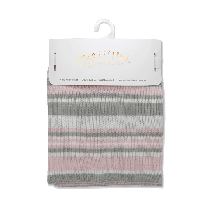 Necessities By Tendertyme - Necessities By Tendertyme Striped Knit Blanket