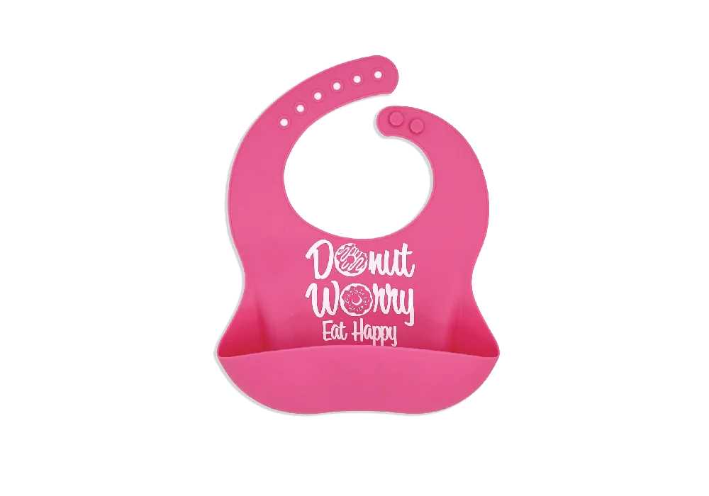 Necessities By Tendertyme Silicone Bib Feeding Set - Taco-Bout Adorable