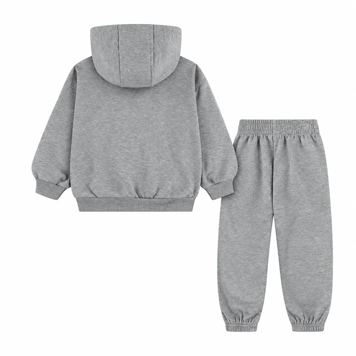 Nike Club Fleece Oversized Hoodie & Pants Set – Dark Grey Heat (2T to 4T)