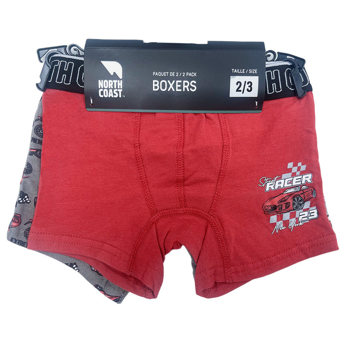 North Coast - North Coast Boys’ Boxer Briefs – 2 Pack (Sizes 3–7 Years)