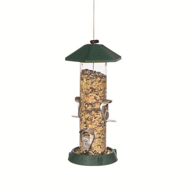 North States Pet - North States Pet 2 in 1 Hingedport Birdfeeder 4Perch