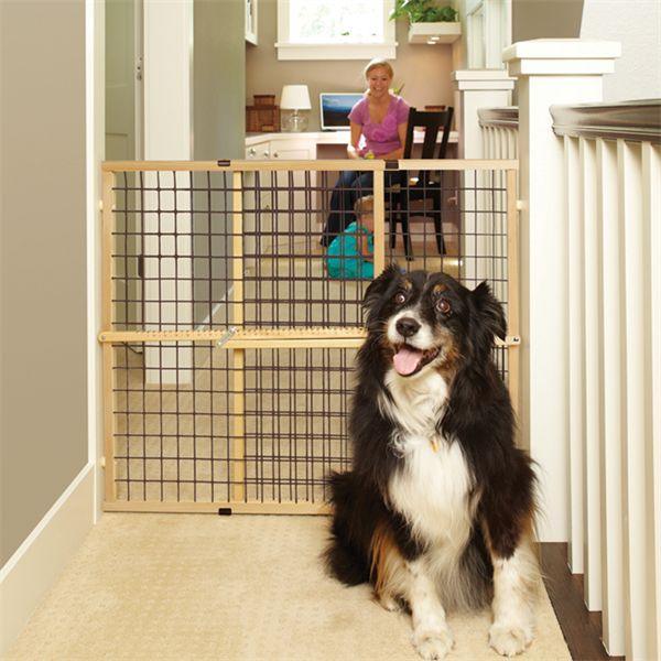 North States Pet - North States Pet Extra-Wide Wire Mesh Natural/Brown