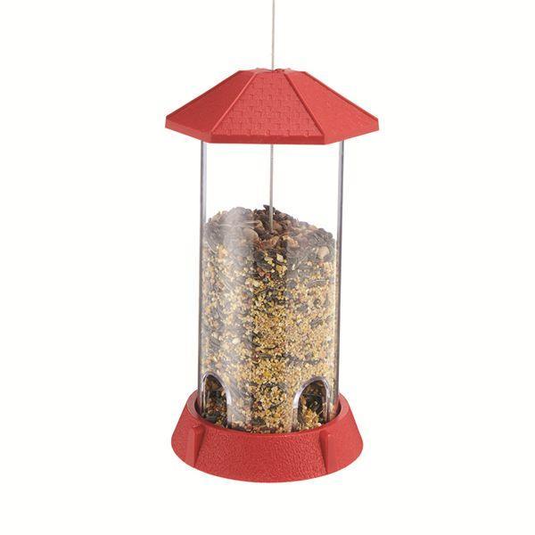 North States Pet - North States Pet Gazebo Birdfeeder Red