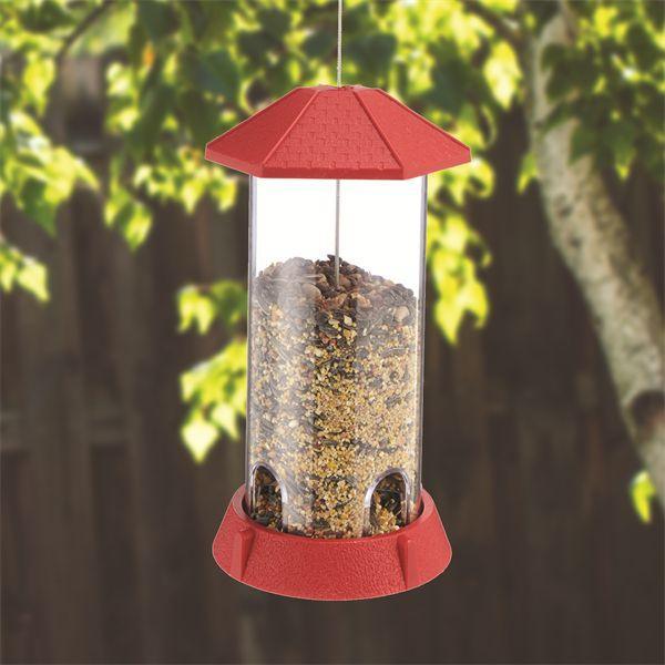 North States Pet - North States Pet Gazebo Birdfeeder Red