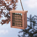 North States Pet - North States Pet Heavy-Duty Suet Birdfeeder Cedar