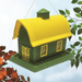 North States Pet - North States Pet Large Barn Birdfeeder Green