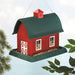 North States Pet - North States Pet Large Barn Birdfeeder Red