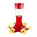 North States Pet - North States Pet Nature's Yard Hour Glass 20 oz. Hummingbird Feeder Red/Yellow