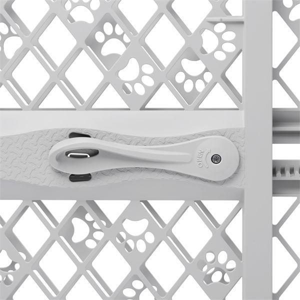 North States Pet - North States Pet Paws Portable Petgate Grey