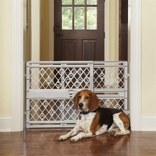 North States Pet - North States Pet Paws Portable Petgate Grey