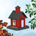 North States Pet - North States Pet School House Birdfeeder Red