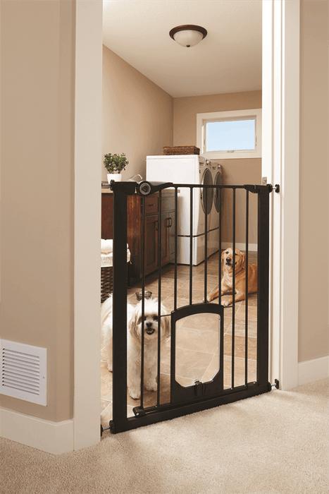 North States Pet - North States Pet Tall Pet Gate Passage Matte Bronze