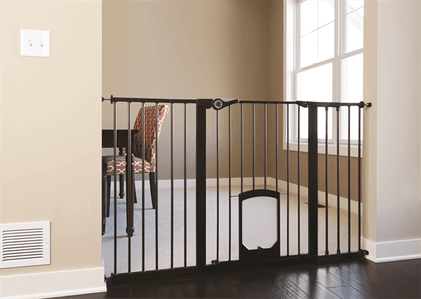 North States Pet - North States Pet Tall Pet Gate Passage Matte Bronze