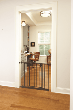 North States Pet - North States Pet Windsor Arch Pet Gate Matte Bronze