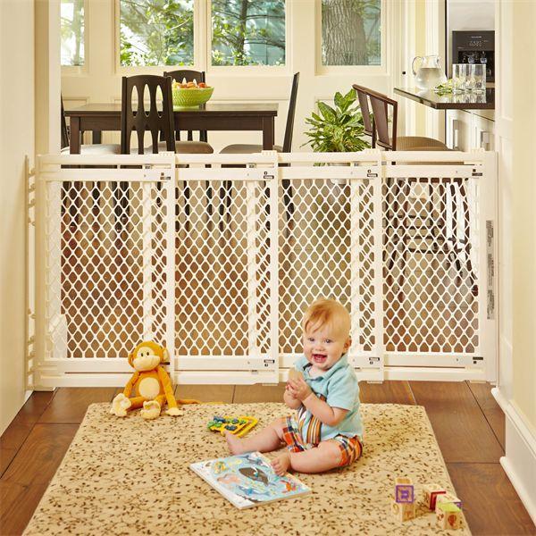 North States® - North States Extra Wide Gate Ivory