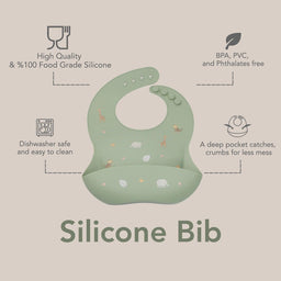 noüka - noüka Baby Design Silicone Bib