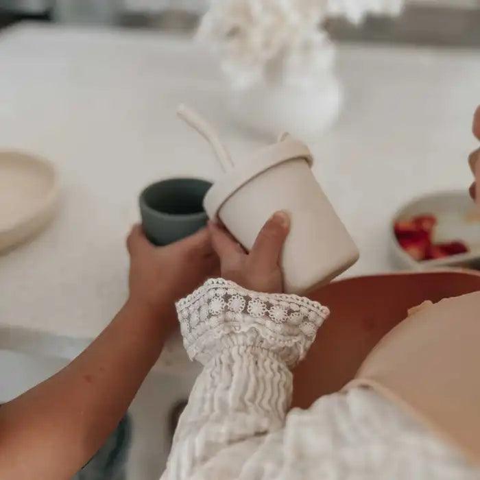 noüka - noüka Baby Silicone Straw Cup 6oz