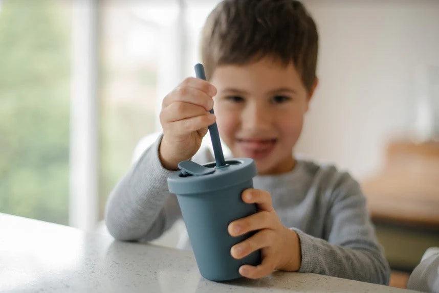 noüka - noüka Baby Silicone Straw Cup 8oz