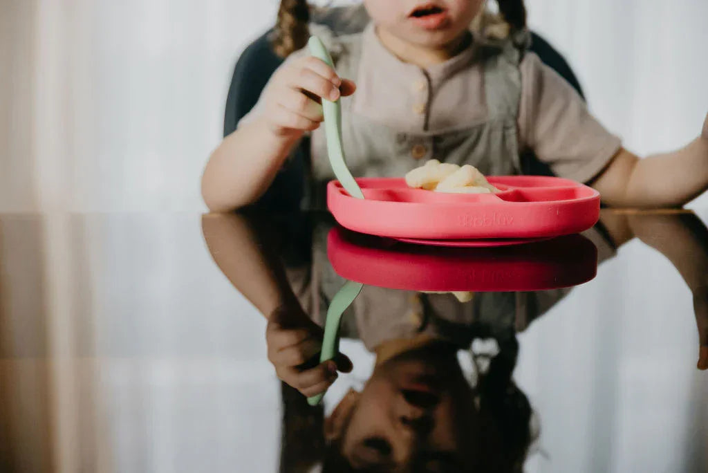 Nuby® - bblüv Spoön Silicone Baby Spoons – Set of 5 Soft-Tip Feeding Spoons