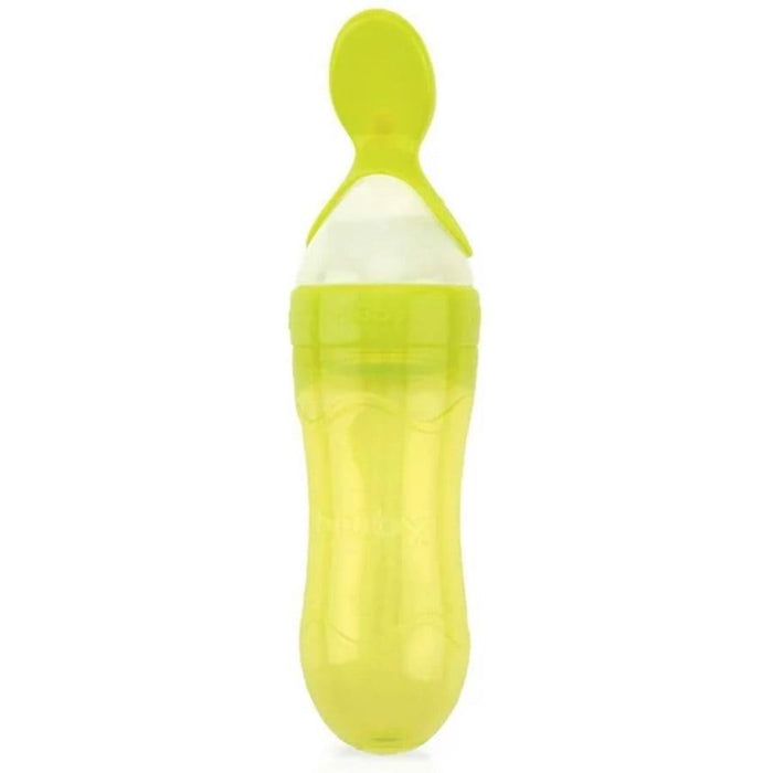Nuby® - Nuby 2 Stage Silicone Squeeze Spoon Feeder
