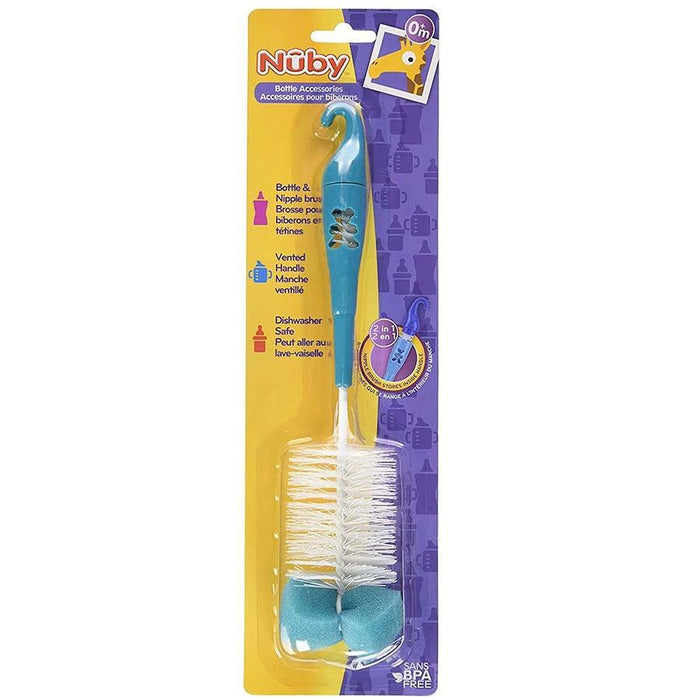 Nuby® - Nuby Deluxe Baby Bottle Cleaning Brush