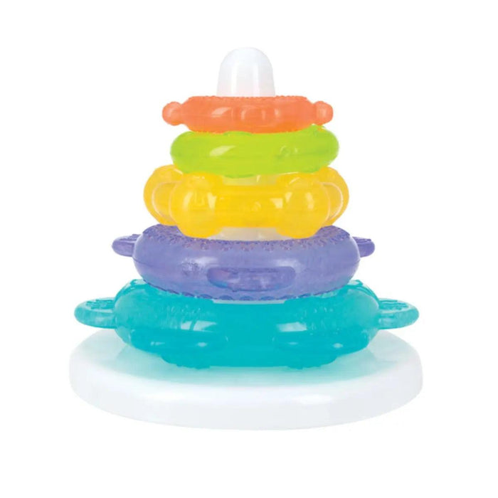 Nuby® - Nuby IcyBite Ocean Rings Teething and Stacking Toy