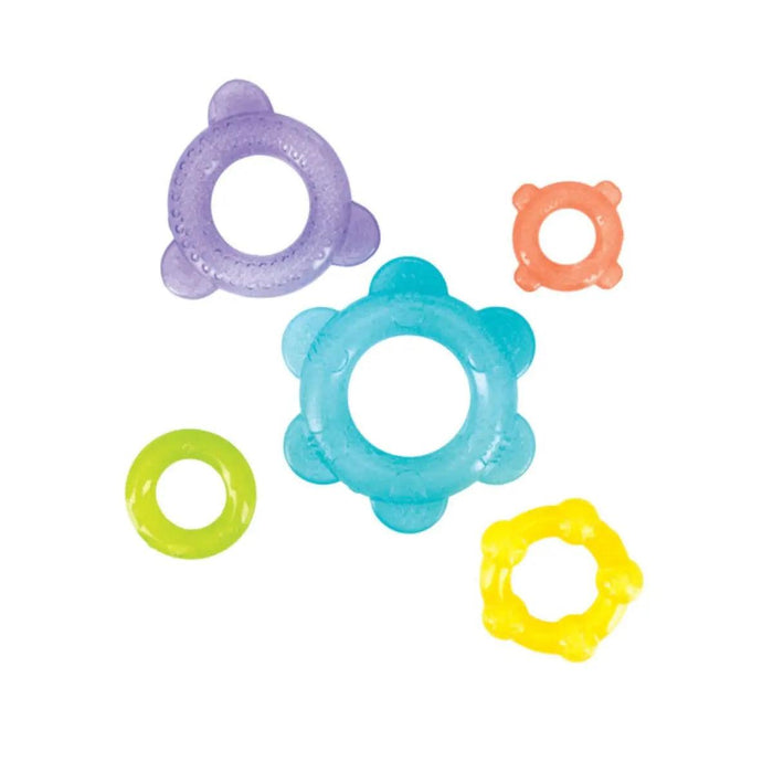 Nuby® - Nuby IcyBite Ocean Rings Teething and Stacking Toy