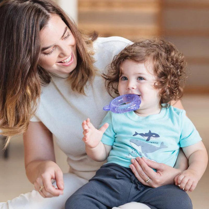 Nuby® - Nuby IcyBite Ocean Rings Teething and Stacking Toy