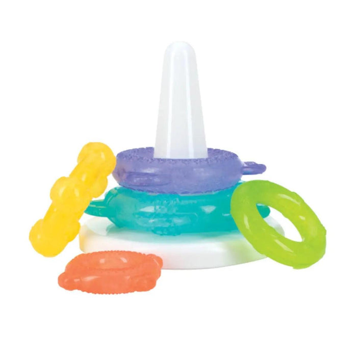 Nuby® - Nuby IcyBite Ocean Rings Teething and Stacking Toy