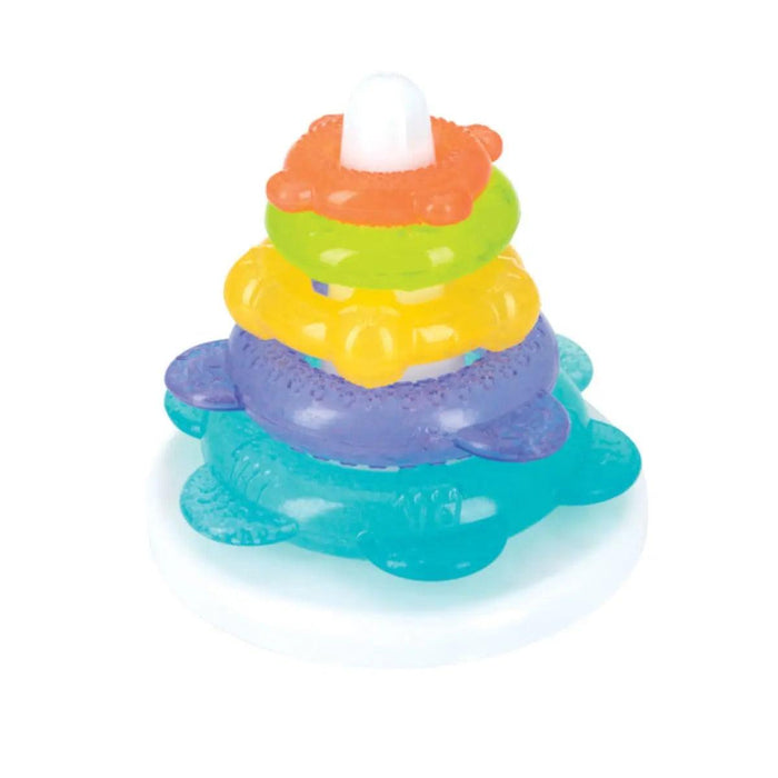 Nuby® - Nuby IcyBite Ocean Rings Teething and Stacking Toy
