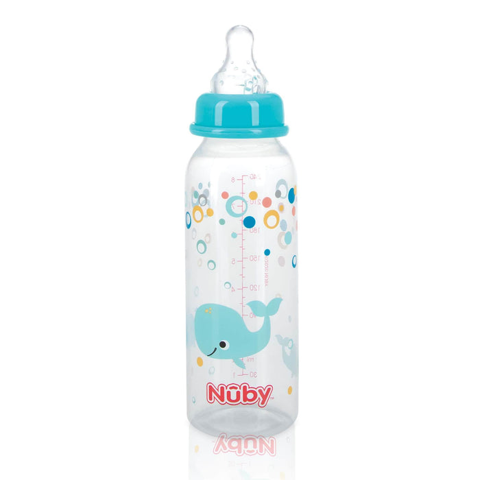 Nuby® - Nuby Non-Drip Baby Bottle Set - 8oz/240ml - 3 Pack
