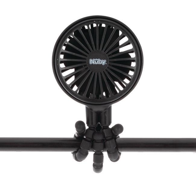 Nuby® - Nuby Stroller Fan with Flexible Tripod Black