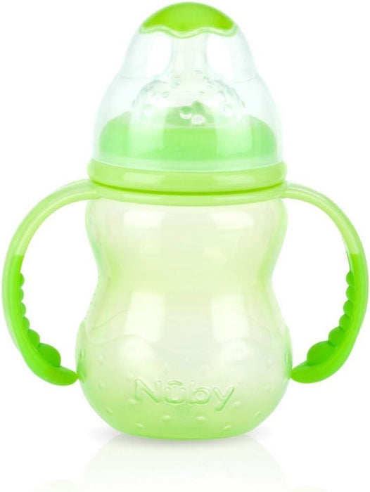 Nuby® - Nuby Wide Neck 3 Stage Bottle 8oz