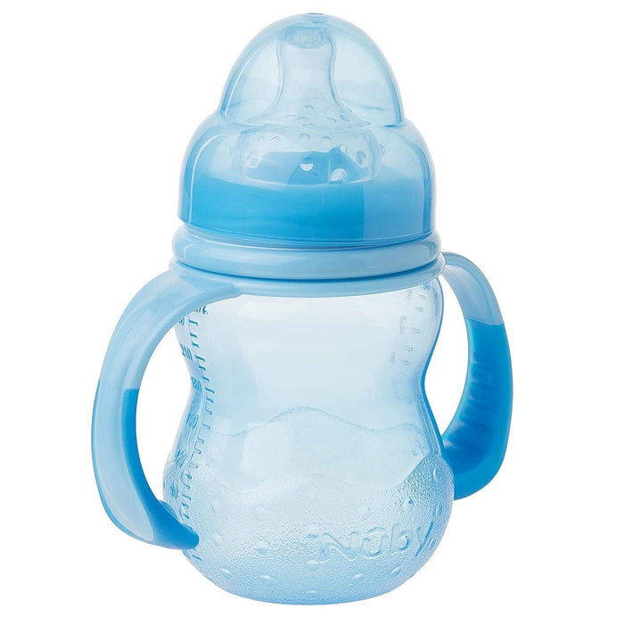 Nuby® - Nuby Wide Neck 3 Stage Bottle 8oz