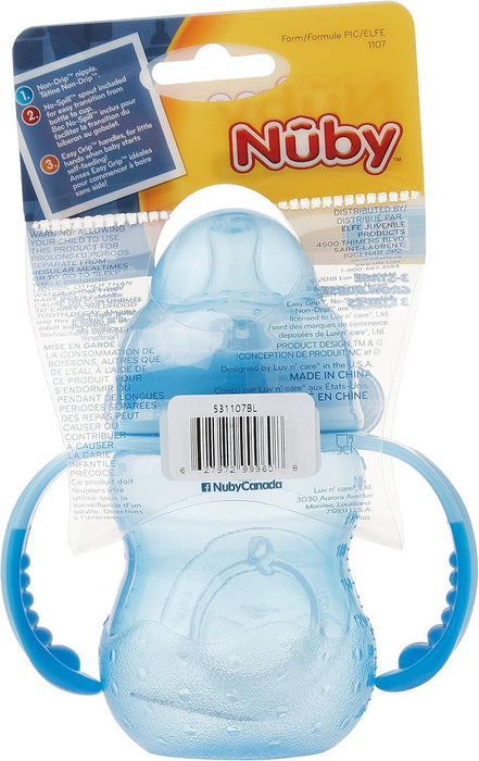 Nuby® - Nuby Wide Neck 3 Stage Bottle 8oz