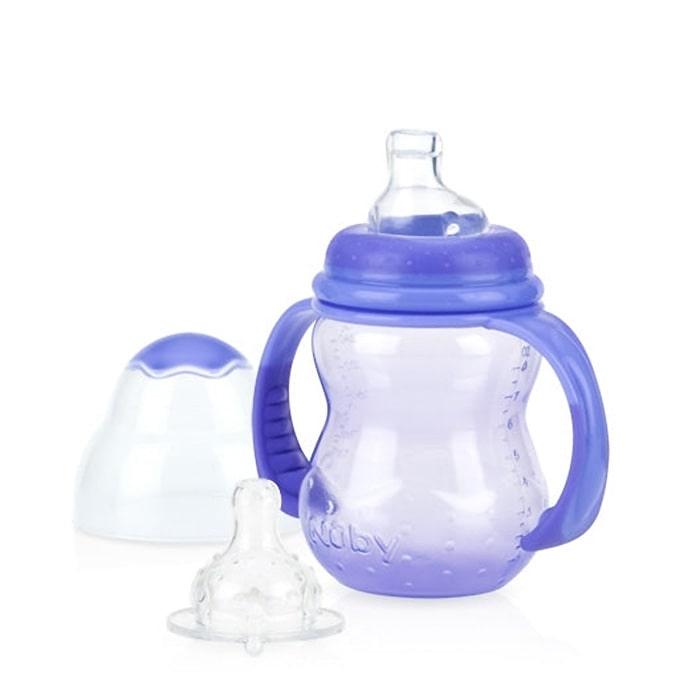 Nuby® - Nuby Wide Neck 3 Stage Bottle 8oz