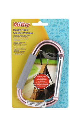 Nuby® - Nûby™ Handy Hook – Multi-Purpose Aluminum Stroller Clip