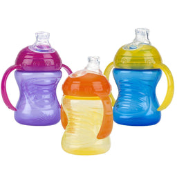 Nuby® - Nuby™ Two-Handle Easy Toddler Plastic Grip Sippy Cups (single pack)