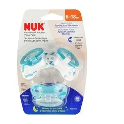 NUK® Orthodontic Pacifiers Value Pack 18–36 Months 3 Pack