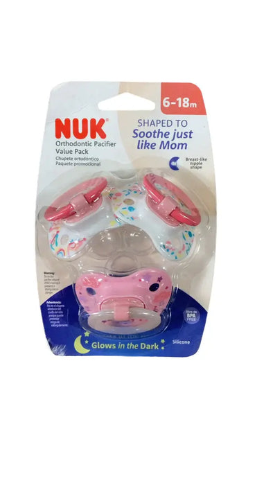 NUK® Orthodontic Pacifiers Value Pack 18–36 Months 3 Pack