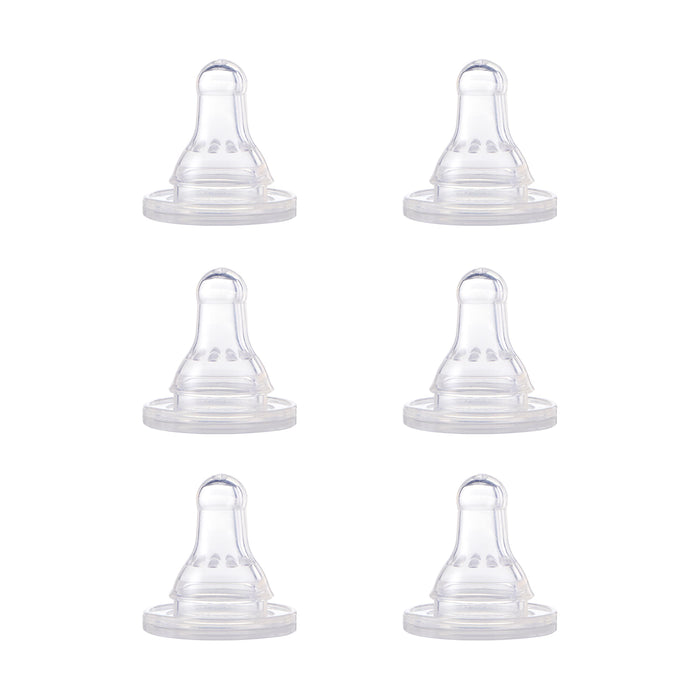 NUK™ Replacement Bottle Nipples | 6 Pack | First Essentials
