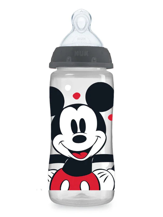 Nuk - Nuk Baby Bottle Set Mickey or Minnie Mouse Disney Smooth Flow - 10oz - 3 Pack