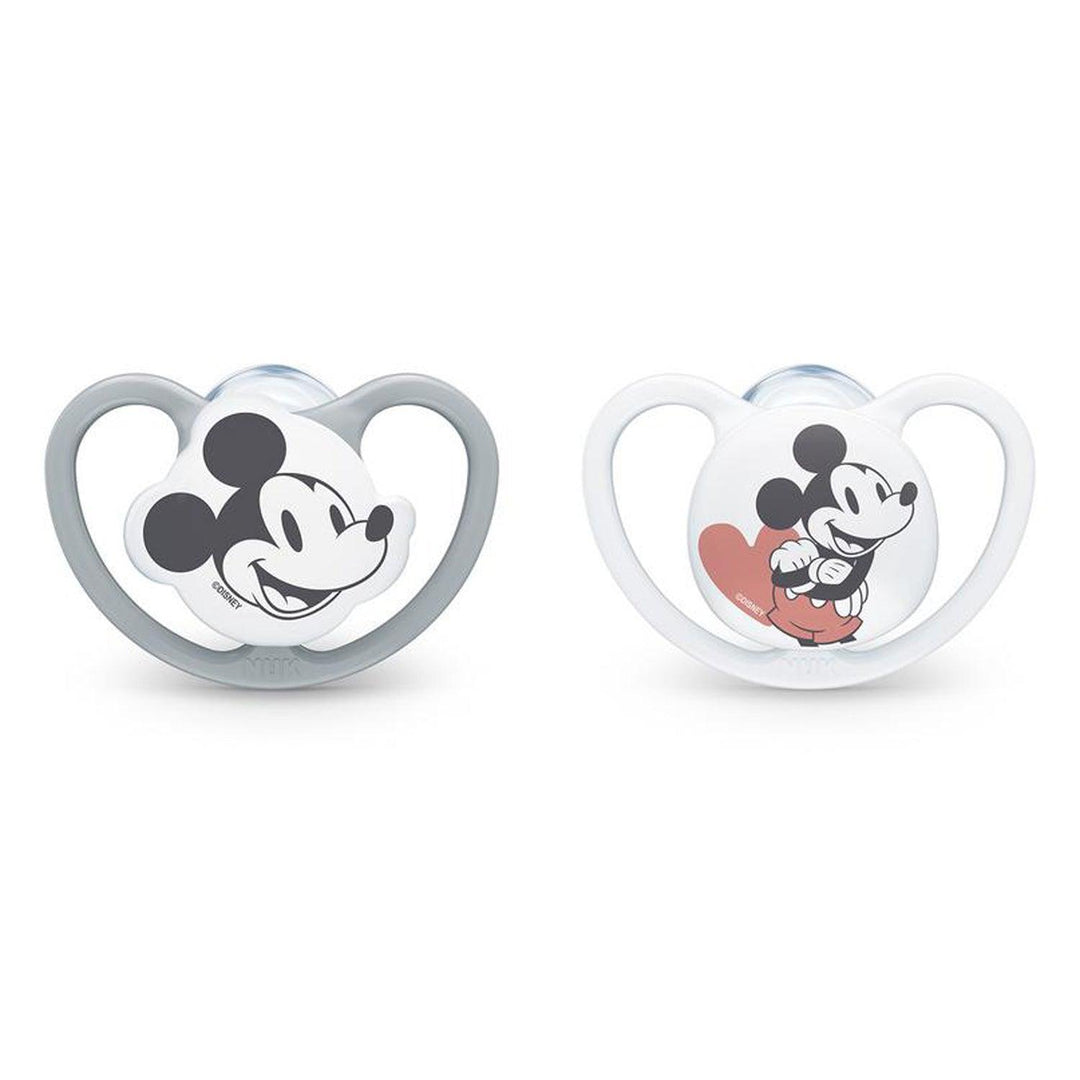 Nuk - Nuk Disney Baby Mickey Mouse Space Pacifiers - 0-6m - 2 Pack