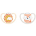 Nuk - Nuk Glow-in-The-Dark Space Pacifiers - 18-36m - 2 Pack