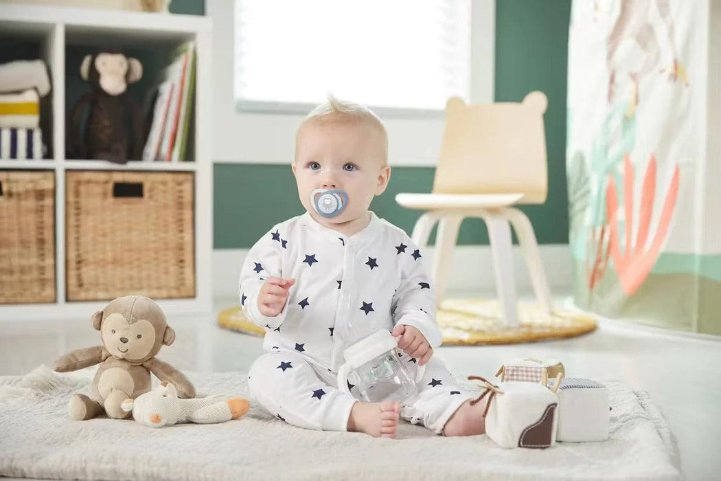 Nuk - NUK® Next Gen Classic Pacifier, 3PK - Blue Owl - Stage 1 (0-6m)