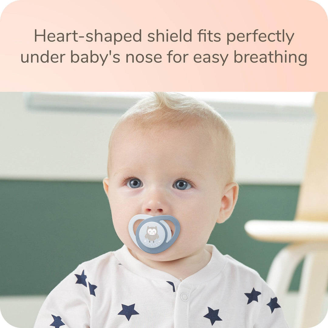 Nuk - NUK® Next Gen Classic Pacifier, 3PK - Teal Fox - Stage 3 (18-36m)