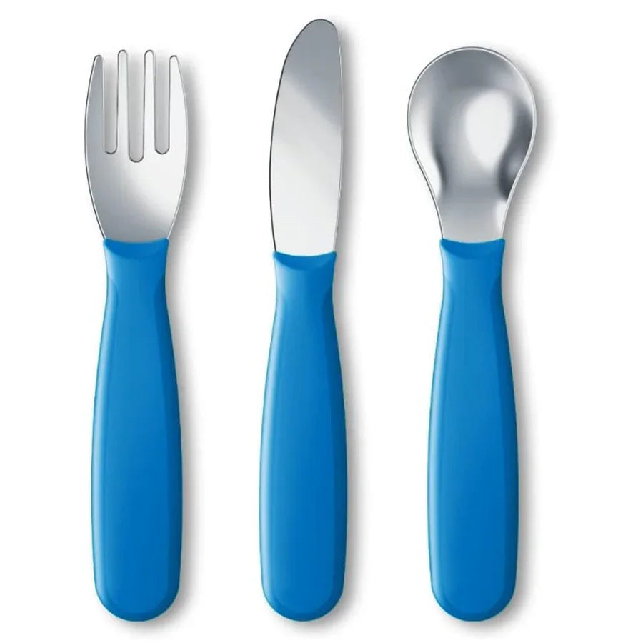 Nuk - Nuk Toddlers Kiddy Cutlery 3 Pieces Set