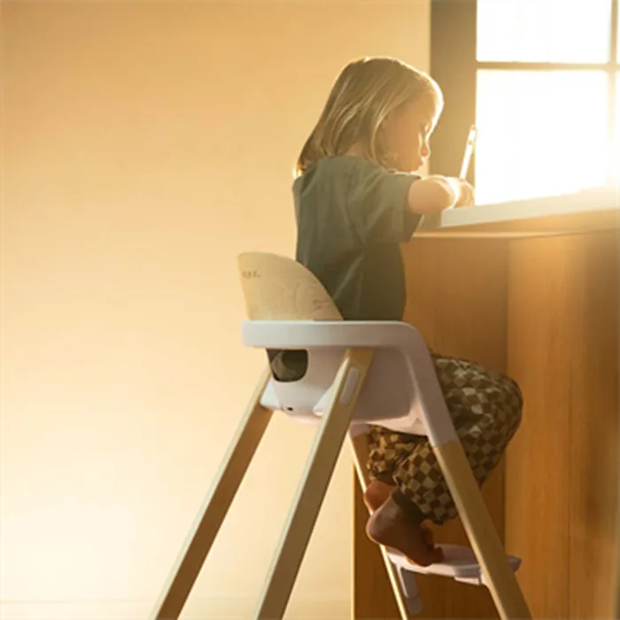 Chaise haute Nuna BRYN – Réglable, pliable et facile à nettoyer
