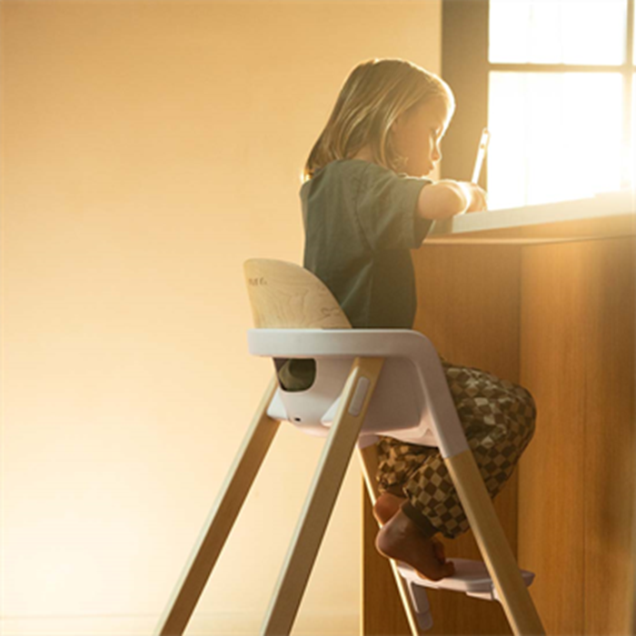 Chaise haute Nuna BRYN – Réglable, pliable et facile à nettoyer